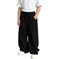 thumbnail image 1 of Boys Sweatpants Kids Wide Leg Pants 4-15 Years, 1 of 8