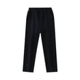 thumbnail image 1 of AIEOTT Boys Sweatpants Lightweight Cotton Open Bottoom Jogging Pants Stretch Waist Slim Fit Straight Leg Pants, 1 of 4