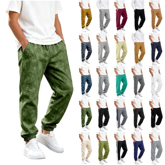Boys Sweatpants Loose Fit Casual Pants with Pockets,Soft Breathable Joggers for Outdoor & School (Multiple Colors)