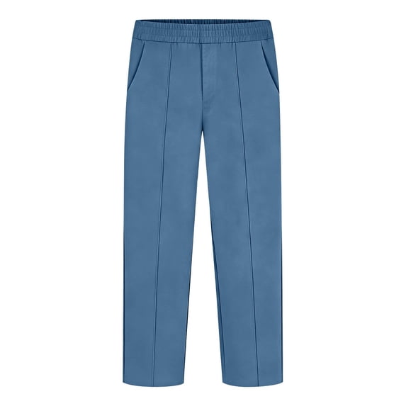 Boys Sweatpants Size 10 Boys School Uniform Pants Cotton Chino Dress Pants Teen Kids Flat-Front Straight Leg Trouser 3-14 Years