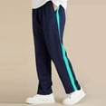 thumbnail image 1 of Boys Sweatpants Soft Open Bottom Athletic Joggers Youth Basic Active Jogging Pants with Pockets for Boys, 1 of 5