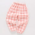thumbnail image 1 of Boys Sweatpants Wide Leg Skater Pants Cargo Joggers Pants for Teens Winter Pants Jogging Pants (Pink,3-4 Years), 1 of 3