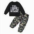 thumbnail image 1 of Boys Sweatshirt and Jogger Pants Kids Little Boy Pullover Hoodie & Jogger Pants 2 Piece Outfit Set 6-12 Months 12-24 Months 2T 3T 4T 5T 6T Children Bronze,12-18 Months, 1 of 4