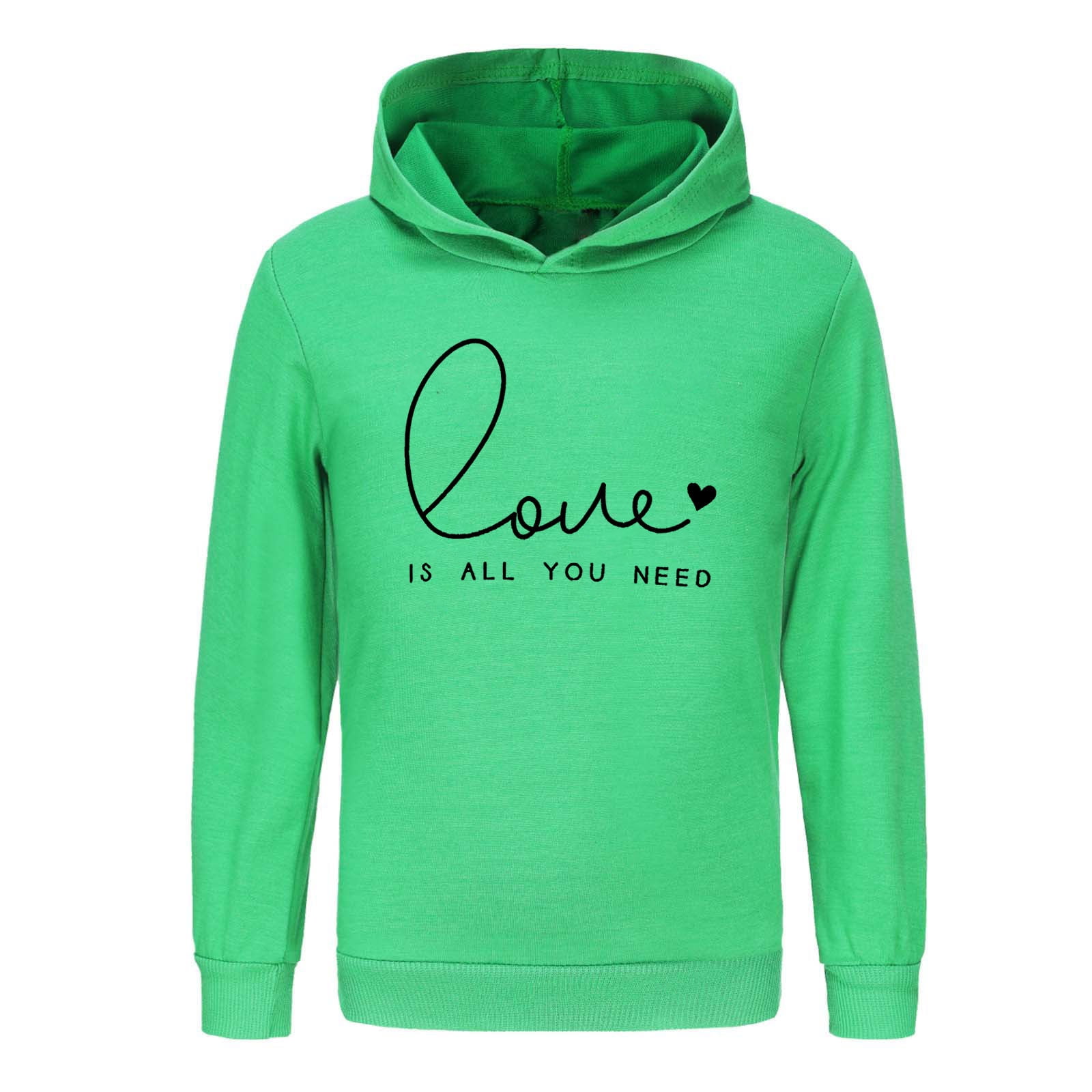 Girls' Oversized Hoodie With Thumb Holes - Baggy Cotton Blend Pullover For School & Casual Wear