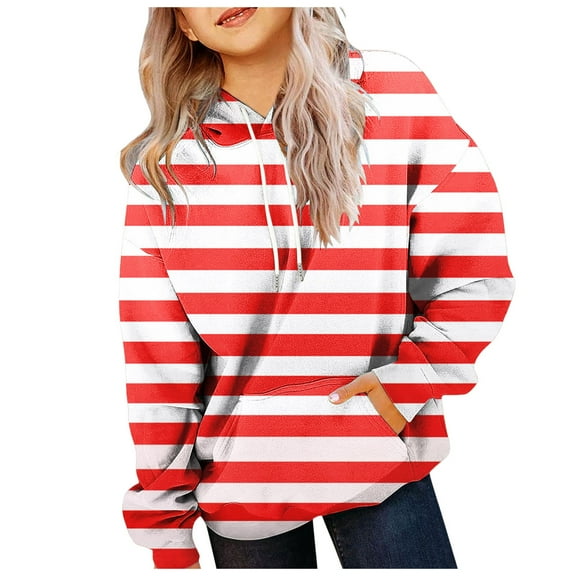 Boys Sweatshirts 6-7 Girls Long Sleeve Shirts Cute Crew Neck Tshirts Kids Fall Back to School Tops Soft Clothes Size 10-12