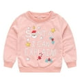 thumbnail image 1 of Boys Sweatshirts Christmas Gift Kids Christmas Clothing Toddle Boys Girls Santa Sweatshirt Crewneck Pullover Sweater Long Sleeve Shirt Fall Clothes for 2-7 Years Save Big, 1 of 2