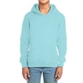 thumbnail image 1 of Girls Sweatshirt,Hoodies Boys And Girls Long Sleeve Pullover Solid Casual Outerwear Cozy Lined Hooded Clothing Hoodies,Boys Sweatshirts,Blue,12-13 Years, 1 of 5
