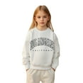 thumbnail image 1 of Boys Sweatshirts Long Sleeve Kids Los Angeles City Letter Print Sweatshirt Oversized Crewneck Sweatshirts Fall Winter Clothes 5-6 Years Girls Clothes Kids Clothes, 1 of 6