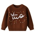 thumbnail image 1 of Boys Sweatshirts Size 6 Toddler Girl Boy Sweater Crewneck Long Sleeve Sweatshirt Pullover Newborn Infant Fall Winter Clothes, 1 of 8