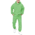 thumbnail image 1 of Boys Sweatsuit Set - 2 Piece Soft Fleece Hoodie Sweatshirt & Cargo Sweatpants, 1 of 5