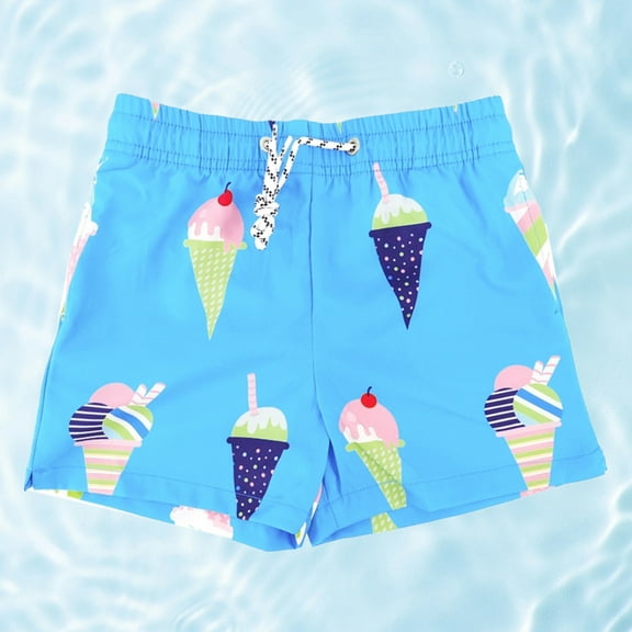 Boys Swim Trunk Toddler Beach Shorts Kids Bathing Suits Boys Swimsuit for Boys Size 2-3 Years