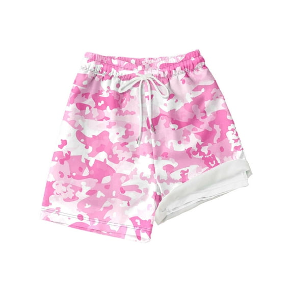 Boys Swim Trunks Beach Shorts with Stretch Fabric Summer Boys Active Shorts for Kids 5-14 Years