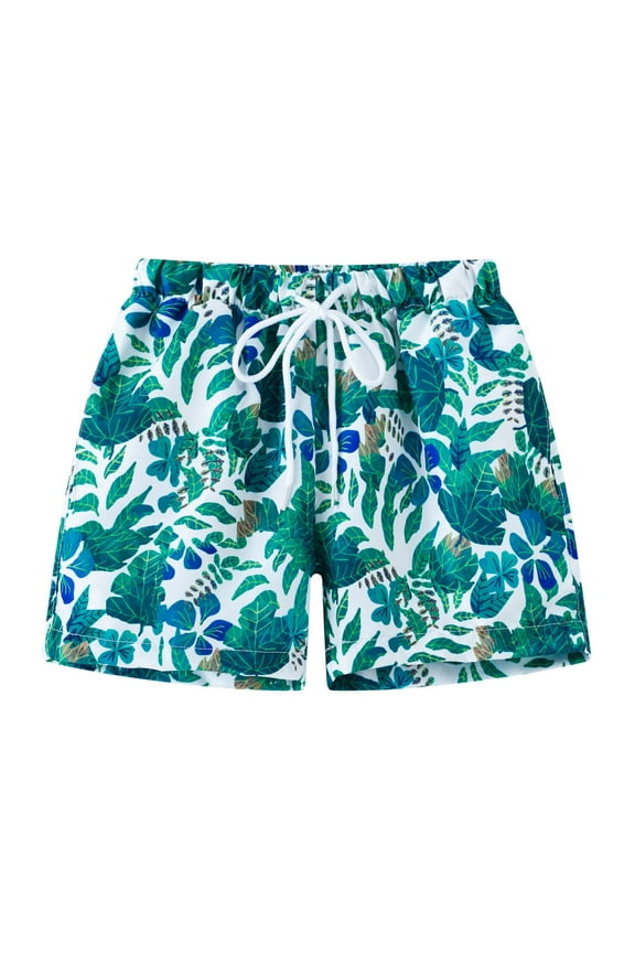 Boys Swim Trunks Size 8 Toddler Kids Baby Boys Cartoon Swim Trunks Swimsuit Bathing Suit Beach Swimming Shorts Y0M-Blue, 4-5 Years