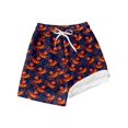 thumbnail image 1 of Boys Swim Trunks With Compression Liner Toddler Bathing Clothes, 1 of 4