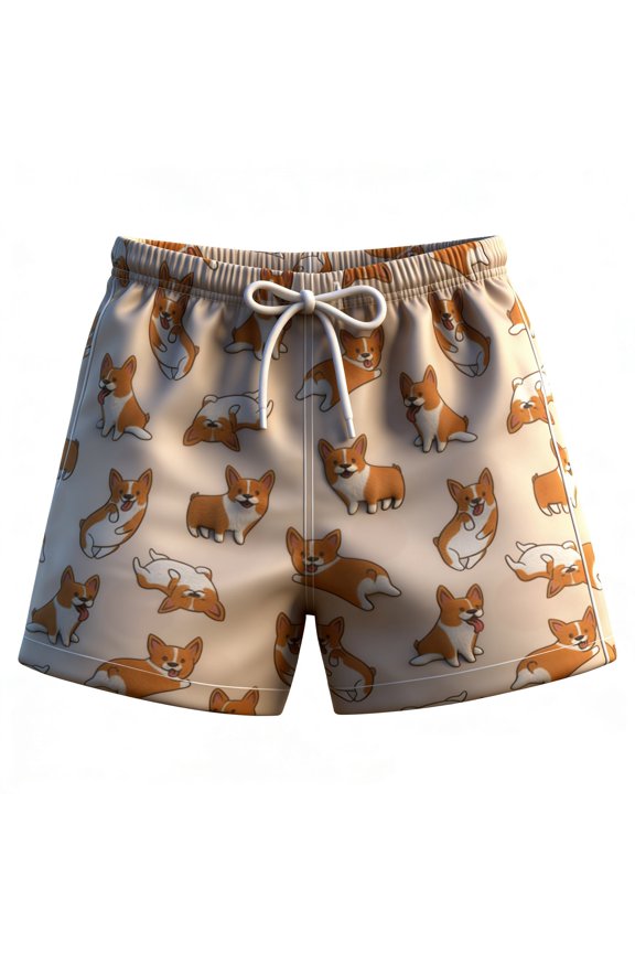 Boys Swim Trunks With Mesh Liner Beach Pool Swimming Clothes