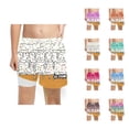 thumbnail image 1 of Boys Swim Trunks with Compression Liner Ice Cream Shorts Drawstring Quick Dry Swim Shorts for Boys Beach Vacation, 1 of 4
