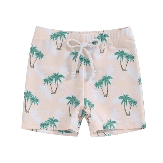 Boys Swim Trunks with Compression Liner Quick Drying Swimsuit Shorts 6-12 Years Swimwear Wide Leg Swim Short Pants Bathing Suit Bottom Light Pink