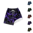 thumbnail image 1 of Boys Swim Trunks with Compression Liner Stretch Swimwear Boys Active Shorts for Water Sports Activity, 1 of 4