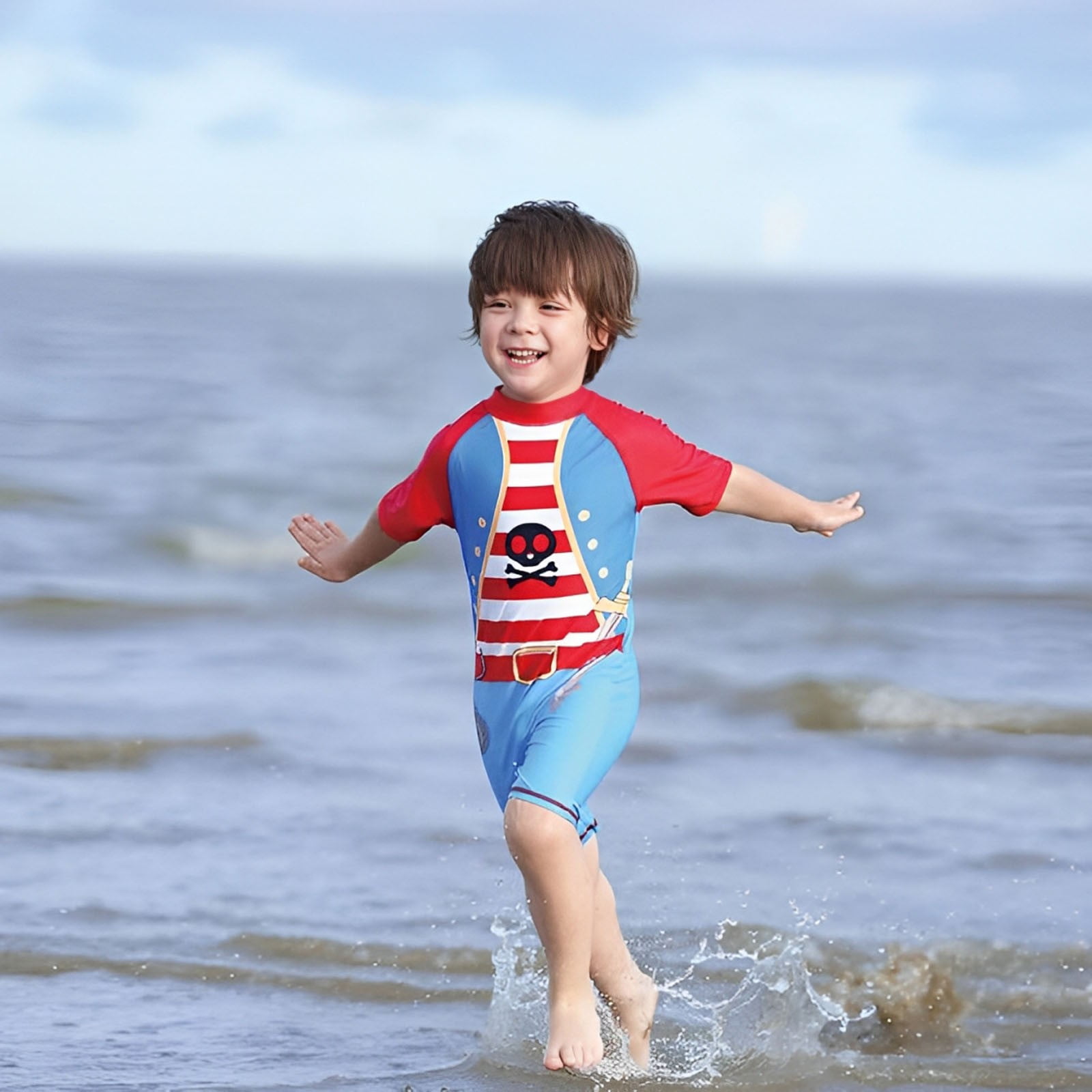 Boys Octupus Swimsuit main image 0