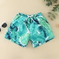 thumbnail image 1 of Boys Swimsuit TOOYOU Toddler Summer Swimming Trunks Fashion Resort Style Printed Beach Pants Pants Surfing Swimming Swimwear Size 1-2 Years,Mint Green Durable Swimsuit For Boys, 1 of 5