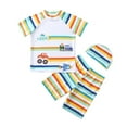 thumbnail image 1 of Boys Swimsuits Set For Boys 2 Piece Long Sleeve Swim Shirts Bathing Suits With Trunks,4-5 Years,Z13-Orange, 1 of 5