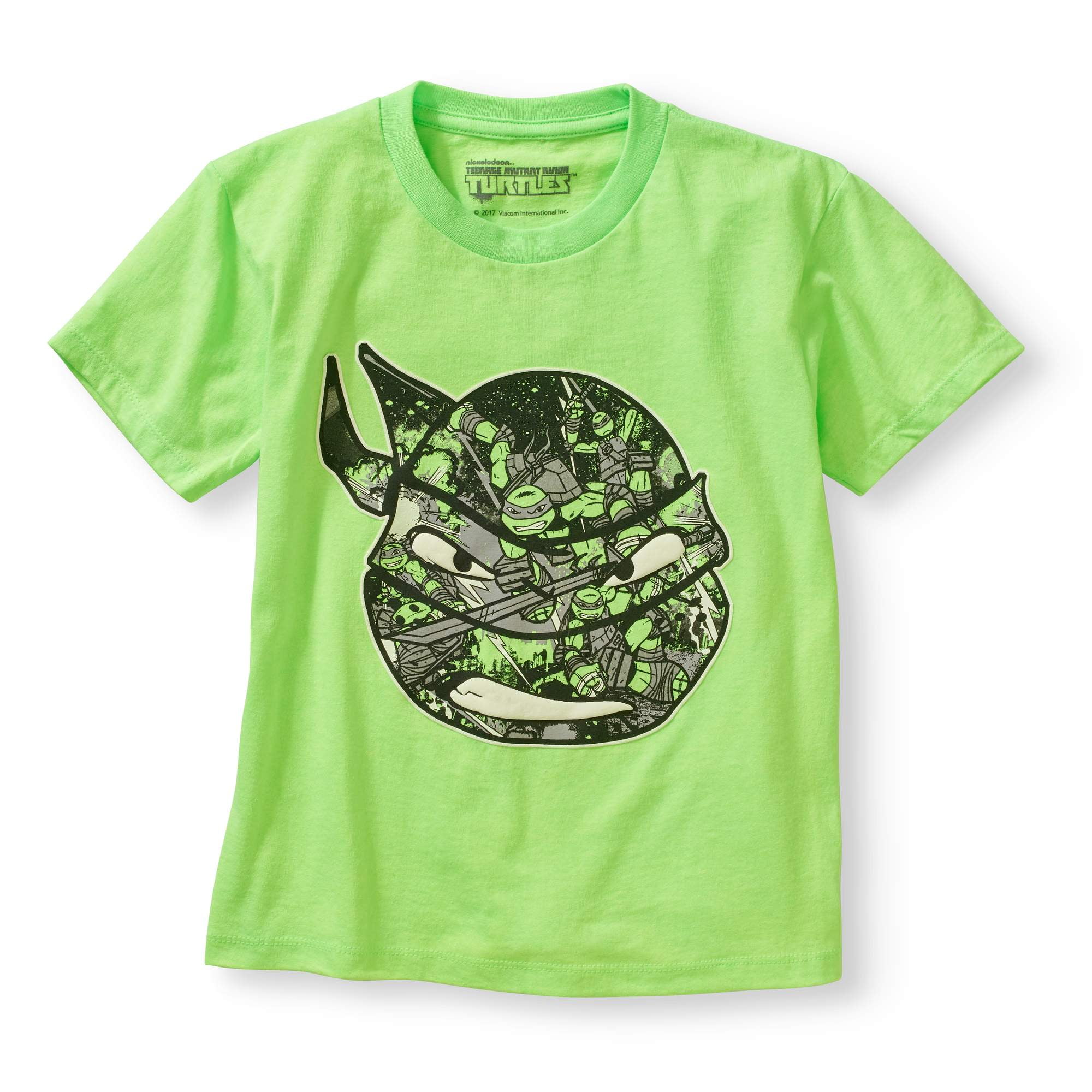 Nick Jr Teenage Mutant Ninja Turtles Yellow Boys Shirt