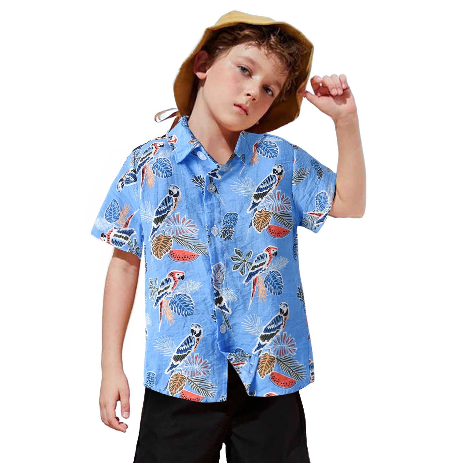 Boys Casual Short Sleeve T-Shirt - Sea Green