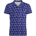 thumbnail image 1 of Boys T Shirts Lightweight Short Sleeve Lapel Buttoned Stylish Print Tee for Daily Wear Boys' Tops Tees Shirts 3 Years-4 Years, 1 of 4