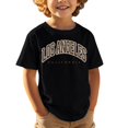 thumbnail image 1 of Boys T Shirts Los Angeles Shirt Letter Print Short Sleeve Short Sleeve Summer Tops Crewneck Tees Boys Shirts Size 10-11, 1 of 4