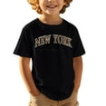 thumbnail image 1 of Boys T Shirts New York Shirts Graphic Letter Print Short Sleeve Summer Crewneck Tops Basic Tees Girls Clothes Size 10-11, 1 of 4