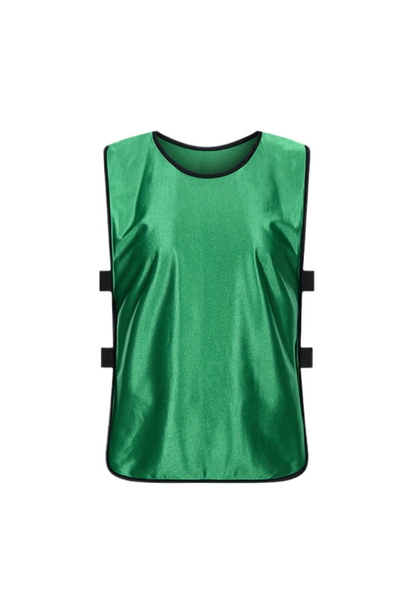 Boys T Shirts Summer Solid Sleeveless Mercerized Lace Up Sports Casual Vest Top Boys' Tops Green One Size