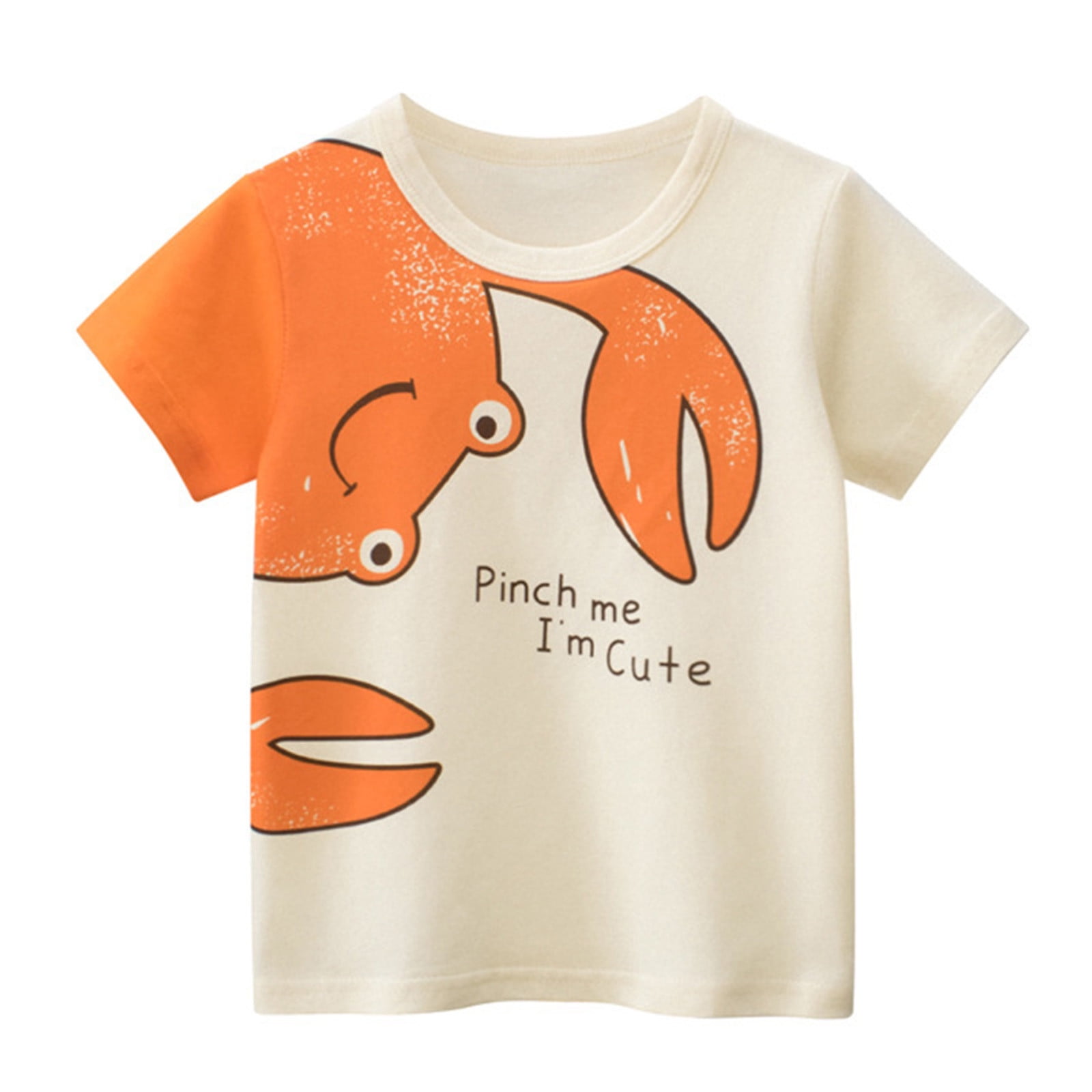 Boys T Shirts Toddler Kids Baby Boys Girl Short Sleeve Cartoon Animal T
