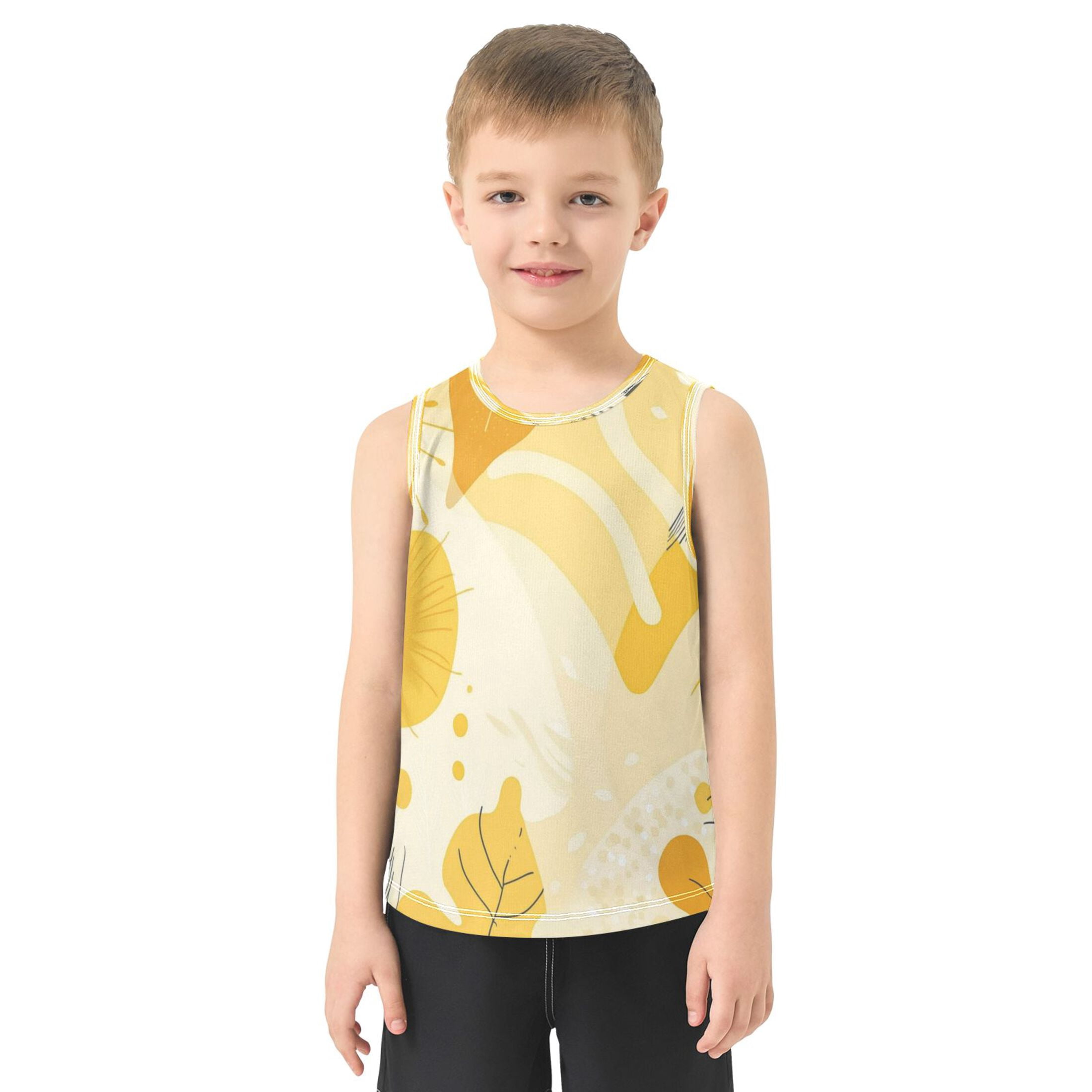 Watercolours Sleeveless Boys Tank main image 0