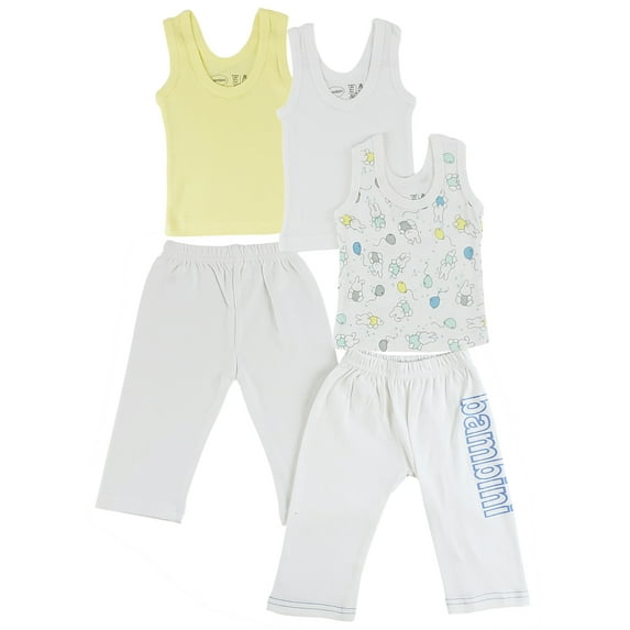 Boys Tank Tops and Track Sweatpants