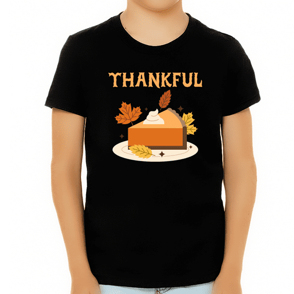 Boys Thanksgiving Shirt Funny Thanksgiving Shirts Turkey Shirt Cute Thanksgiving Pie Kids Thanksgiving Shirt