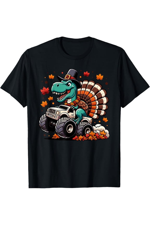 Boys Thanksgiving Shirt Kids Fall Shirts Toddler Boy 3t 4t 5 T-Shirt