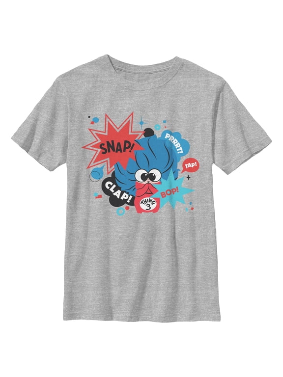 Boys The Cat in the Hat Thing 3 Clap Snap T Shirt
