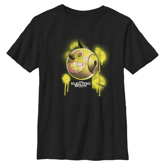 Boys The Electric State Neon Kid Cosmo Graffiti T Shirt