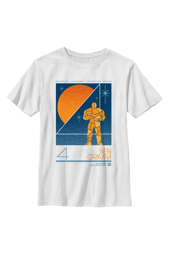 Boys The Fantastic Four: First Steps Future Foundation Ben Grimm T Shirt