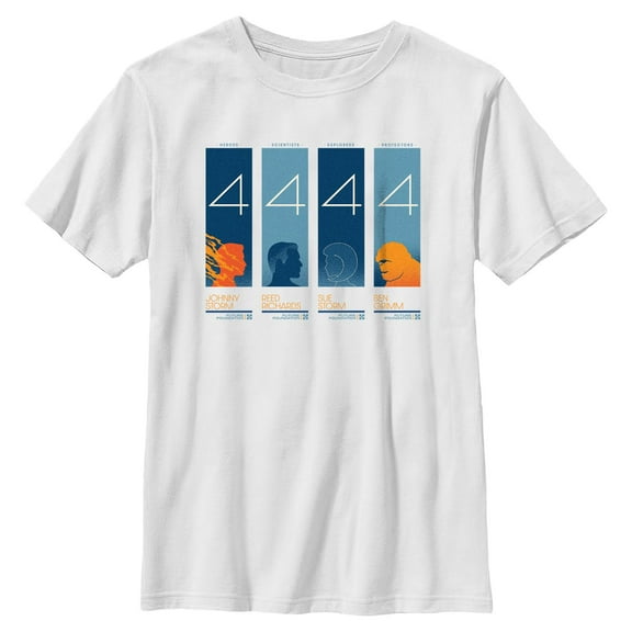 Boys The Fantastic Four: First Steps Future Foundation Panels T Shirt