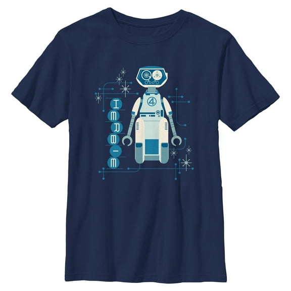 Boys The Fantastic Four: First Steps Herbie Robot T Shirt