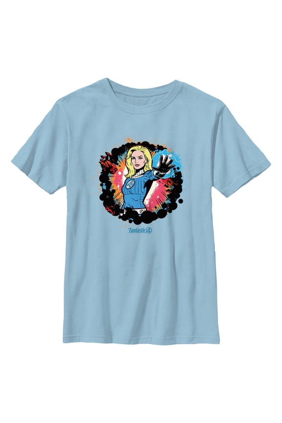Boys The Fantastic Four: First Steps Invisible Woman Power T Shirt
