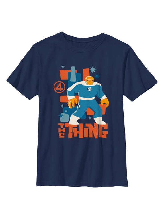 Boys The Fantastic Four: First Steps Retro the Thing T Shirt
