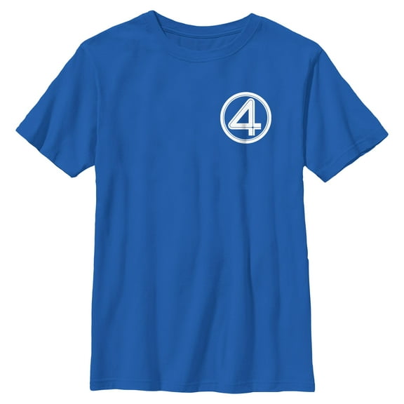 Boys The Fantastic Four: First Steps Small Retro Logo T Shirt