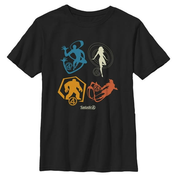 Boys The Fantastic Four: First Steps Super Icons T Shirt
