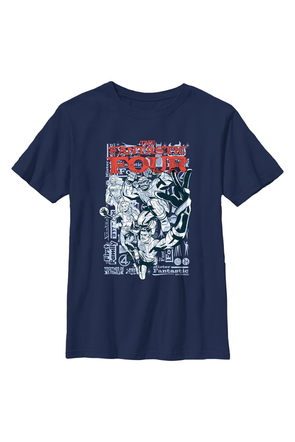 Boys The Fantastic Four: First Steps Together as a Family T Shirt