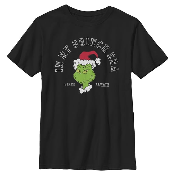 Boys The Grinch In My Green Era Since Always T Shirt