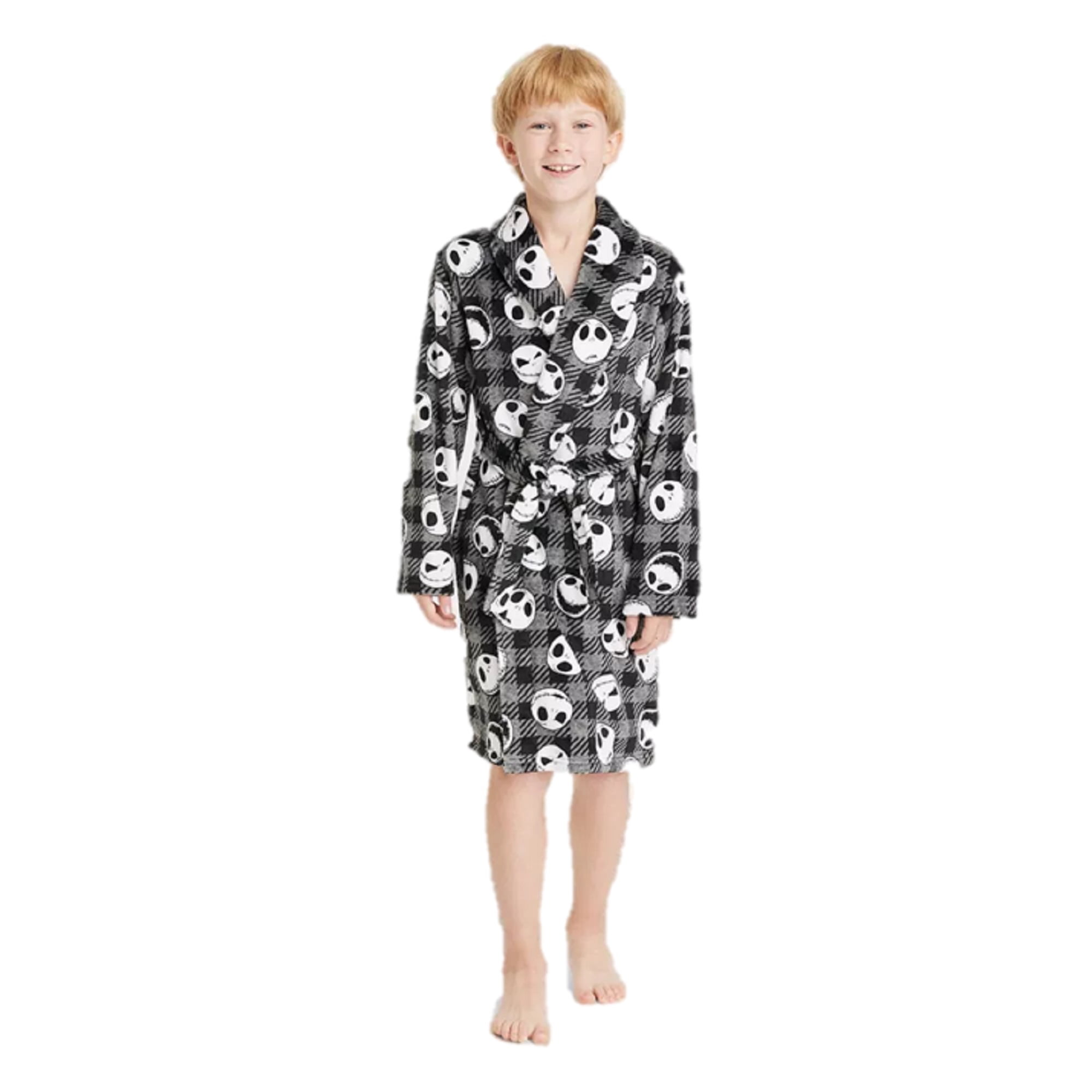 Boys' The Nightmare Before Christmas Jack Skellington Robe (Large