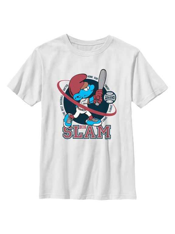 Boys The Smurfs Legend Big Slam T Shirt