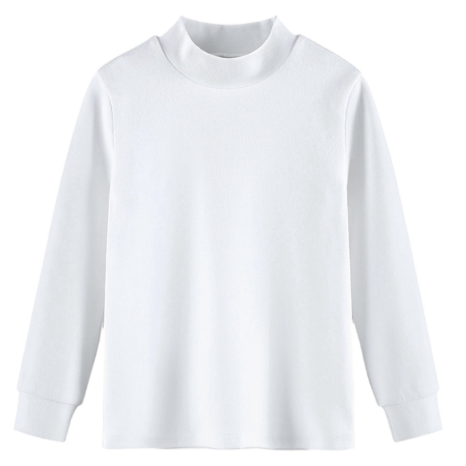 Baby Boy Cotton Thick Stuff Shirt For Pre Winter Leafs Style In White main image 1